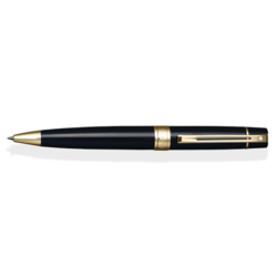 Sheaffer E top GLOSSY BLACK WITH GOLD TRIM BP