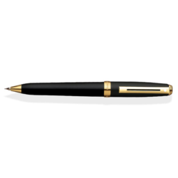 Sheaffer Prelude top BLACK AND GOLD PENCIL