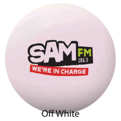 white stress ball