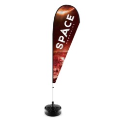 tear drop flag space 1 1