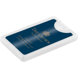 Credit Card Hand Sanitiser with Label