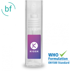 Hand Sanitiser 10ml Rectangular Atomiser with Label