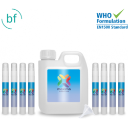 Hand Sanitiser 1L Jerry Can with 8 Atomisers