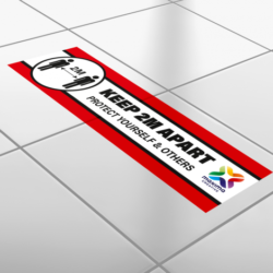 Floor Graphic Rectangular (Bespoke)